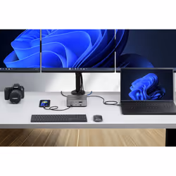 StarTech.com 215UE-TB5USB4DOCK station d'accueil Avec fil Thunderbolt 5 Gris - Vue supplémentaire 3