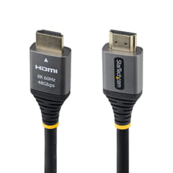 StarTech.com HDMM21V1F câble HDMI 0,3 m HDMI Type A (Standard) Noir, Argent