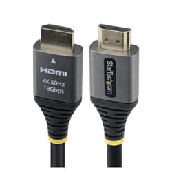 StarTech.com HDMMV5F câble HDMI 1,5 m HDMI Type A (Standard) Noir, Argent