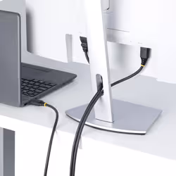 StarTech.com Câble HDMI Haute Vitesse de 50 cm avec Connecteurs à Verrouillage, 4K 60 Hz/1440p 144 Hz, HDR10/HDCP 2.2/ARC, 18 Gbps, Câble UHD HDMI pour Téléviseur/Moniteur/Écran, Gaine TPE - Vue supplémentaire 7
