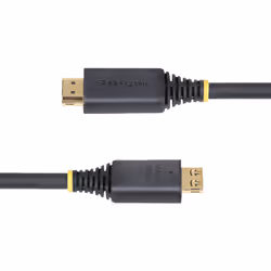 StarTech.com Câble HDMI Haute Vitesse de 5 m avec Connecteurs à Verrouillage, 4K 60 Hz/1440p 144 Hz, HDR10/HDCP 2.2/ARC, 18 Gbps, Câble UHD HDMI pour Téléviseur/Moniteur/Écran, Gaine TPE - Vue supplémentaire 4