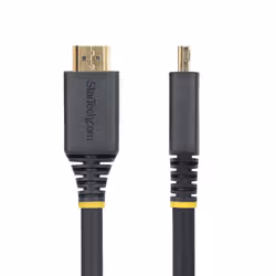 StarTech.com Câble HDMI Haute Vitesse de 7 m avec Connecteurs à Verrouillage, 4K 60 Hz/1440p 144 Hz, HDR10/HDCP 2.2/ARC, 18 Gbps, Câble UHD HDMI pour Téléviseur/Moniteur/Écran, Gaine TPE - Vue supplémentaire 3
