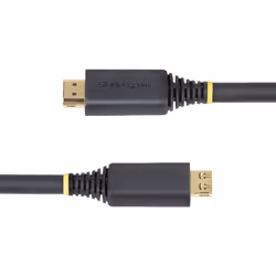 StarTech.com Câble HDMI Haute Vitesse de 10 m avec Connecteurs à Verrouillage, 4K 60 Hz/1440p 144 Hz, HDR10/HDCP 2.2/ARC, 18 Gbps, Câble UHD HDMI pour Téléviseur/Moniteur/Écran, Gaine TPE - Vue supplémentaire 4