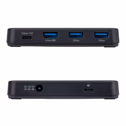 StarTech.com 311UE-USB-HUB hub & concentrateur USB 3.2 Gen 1 (3.1 Gen 1) Type-C 5000 Mbit/s Noir - Vue supplémentaire 2