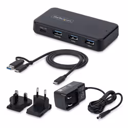 StarTech.com 311UE-USB-HUB hub & concentrateur USB 3.2 Gen 1 (3.1 Gen 1) Type-C 5000 Mbit/s Noir - Vue supplémentaire 3