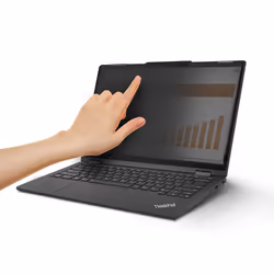 StarTech.com Filtre de Confidentialité Lumineux Lenovo X13 Yoga Gen 4 avec Fonction Tactile, Rabattable, Transmission Lumineuse de 75 %, Filtre de Confidentialité Antireflet, Angle de Vision de +/- 30 Degrés - Vue supplémentaire 3