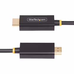 StarTech.com 2M-DP-HDMI-4K60-HDR câble vidéo et adaptateur DisplayPort HDMI Type A (Standard) Noir - Vue supplémentaire 5
