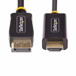 StarTech.com 4M-DP-HDMI-4K60-HDR câble vidéo et adaptateur DisplayPort HDMI Type A (Standard) Noir - Vue supplémentaire 6