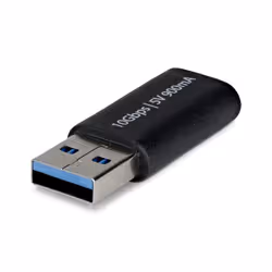 StarTech.com U32-AMCF-USBADAPTER changeur de genre de câble USB-A USB-C Noir - Vue supplémentaire 2