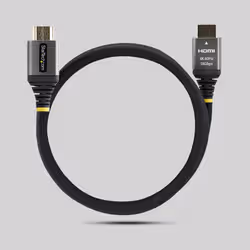 StarTech.com HDMI2-FLEX-4K60-1M câble HDMI HDMI Type A (Standard) Noir, Argent - Vue supplémentaire 5