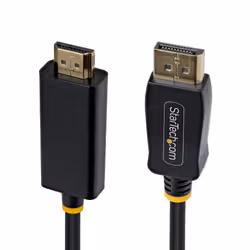 StarTech.com 1M-DP-HDMI-4K60-GR câble vidéo et adaptateur DisplayPort HDMI Type A (Standard) Noir - Vue supplémentaire 2