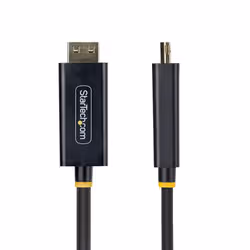 StarTech.com 1M-DP-HDMI-4K60-GR câble vidéo et adaptateur DisplayPort HDMI Type A (Standard) Noir - Vue supplémentaire 5