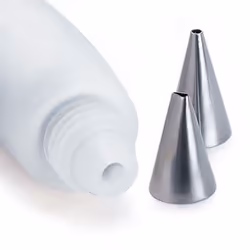 Cuisipro 74-7181 Pinceau à pâtisserie Rouge, Acier inoxydable, Blanc