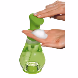 Cuisipro 83758000 Distributeur de savon 0,39 L Chrome, Transparent