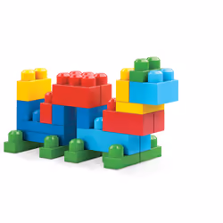 MEGA BLOKS - Sac de Construction Bleu 60 Pièces - First Builders - Vue supplémentaire 16
