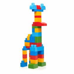 MEGA BLOKS - Sac de Construction Bleu 60 Pièces - First Builders - Vue supplémentaire 24
