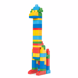 MEGA BLOKS - Sac de Construction Bleu 60 Pièces - First Builders - Vue supplémentaire 29