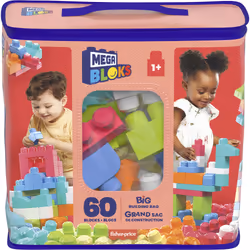 MEGA BLOKS Sac Medium Rose 60 Blocs - Vue supplémentaire 6