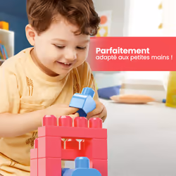 MEGA BLOKS Sac Medium Rose 60 Blocs - Vue supplémentaire 7
