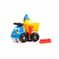 Mattel Mega Bloks First Builders - Steve Le Camion Benne