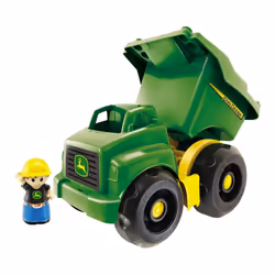 Mattel John Deere - Mega Bloks - Camion Benne, 1 an(s), Plastique, 25 pièce(s), 1,89 kg