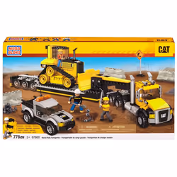 Mattel Cat - Mega Bloks L'Unité De Transport D'Engins