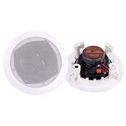 Pyle PDIC61RD, 2.0 canaux, Avec fil, 100 W, 70 - 20000 Hz, 4-8, Blanc