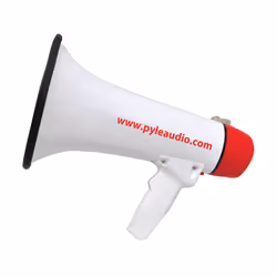 Pyle PMP48IR mégaphone Intérieur & extérieur 40 W Rouge, Blanc