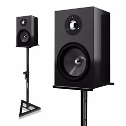 Pyle PSTND35 support de haut-parleurs Sol Noir