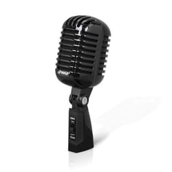 Pyle PDMICR42BK microphone Noir Microphone de scène/direct