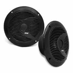 Pyle PLMR6LEB haut-parleur 2-voies Noir Avec fil