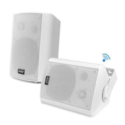 Pyle PDWR51BTWT haut-parleur 2-voies Blanc Avec fil &sans fil 40 W