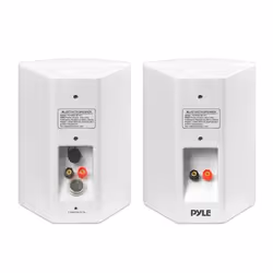 Pyle PDWR51BTWT haut-parleur 2-voies Blanc Avec fil &sans fil 40 W