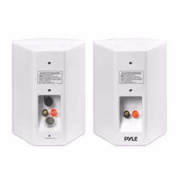 Pyle PDWR61BTWT haut-parleur 2-voies Blanc Avec fil &sans fil 60 W