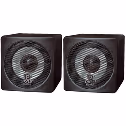 Pyle PCB3BK, 2.0 canaux, Avec fil, 90 - 18000 Hz, 8 Ohm, Noir