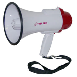 Pyle PMP30 mégaphone Intérieur & extérieur 30 W Blanc
