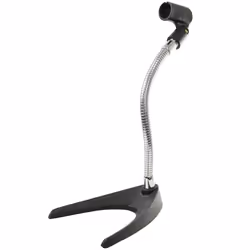 Pyle PMKS8, 1 pieds, Noir, Chrome, 30 cm, 1,18 kg