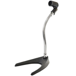Pyle PMKS8 trépied Microphone 1 pieds Noir, Chrome