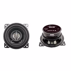 Lanzar MX42, 2-voies, 120 W, 60 W, 4 Ohm, 90 - 20000 Hz, Titane