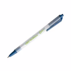 BIC Clic Stic, Clip, Stylo à bille rétractable avec clip, Bleu, 50 pièce(s), Moyen