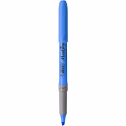 BIC Highlighter Grip marqueur 12 pièce(s) Pointe biseautée Bleu