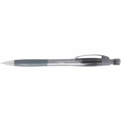 BIC Atlantis, Noir, Transparent, Plastique, 3HB, 0,5 mm, Rond, Vers le haut