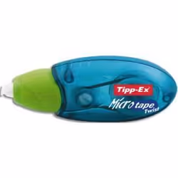 Tippex Roller de correction 8M - TIPP EX - Roller de correction MicroTape Twist 5mmx8 mètres - Blanc