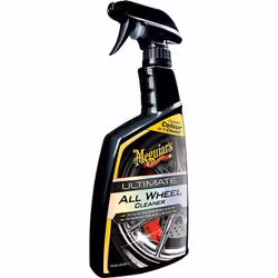 PRODUITS D'ENTRETIEN - Le Nettoyant Jantes Ultime Meguiar's est un nettoyant puissant adapté à toutes les finitions de jantes ...
