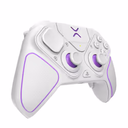 PDP 052-002-WH accessoire de jeux vidéo Violet, Blanc RF/USB Manette de jeu Analogique/Numérique PC, PlayStation 4, PlayStation 5 - Vue supplémentaire 5