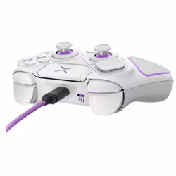 PDP 052-002-WH accessoire de jeux vidéo Violet, Blanc RF/USB Manette de jeu Analogique/Numérique PC, PlayStation 4, PlayStation 5 - Vue supplémentaire 8