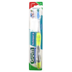 GUM Brosse à Dents Technique+ 490 - Couleur : Vert 1