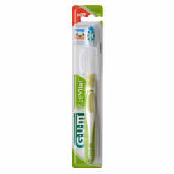 Brosse à dents - Gum - ActiVital - Souple - Micro-brins - Ergonomique