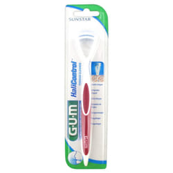 GUM Gratte-langue Halicontrol 760 - Couleur : Rouge