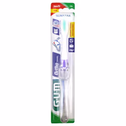 GUM Brosse de Voyage Orthodontique 125 - Couleur : Violet